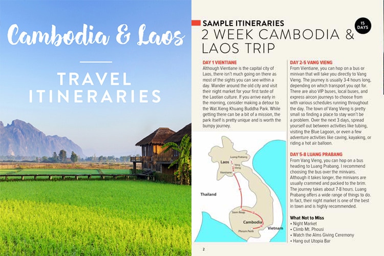 travel from cambodia to laos