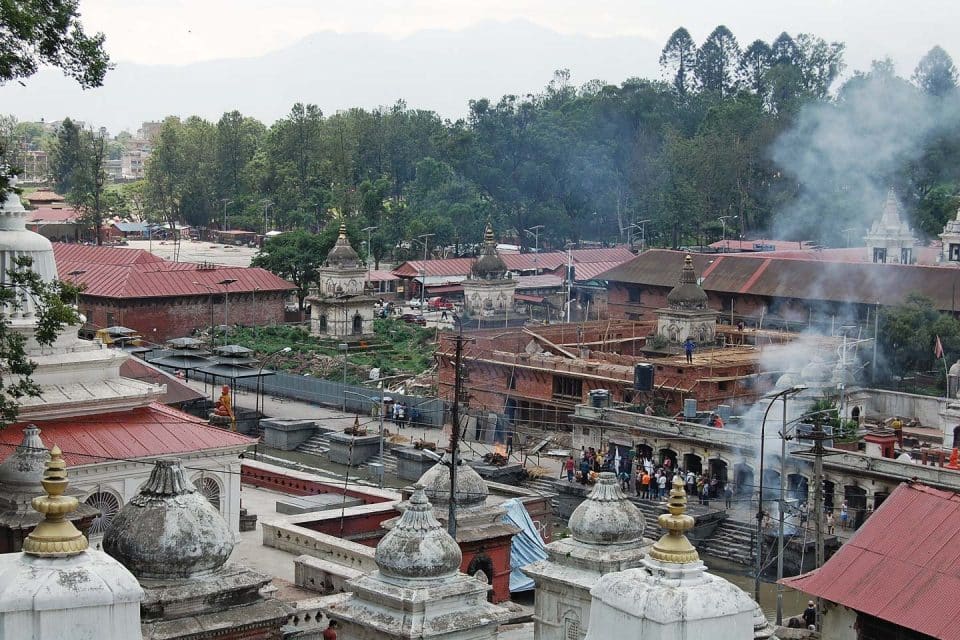Pashupatinath Temple cremation
