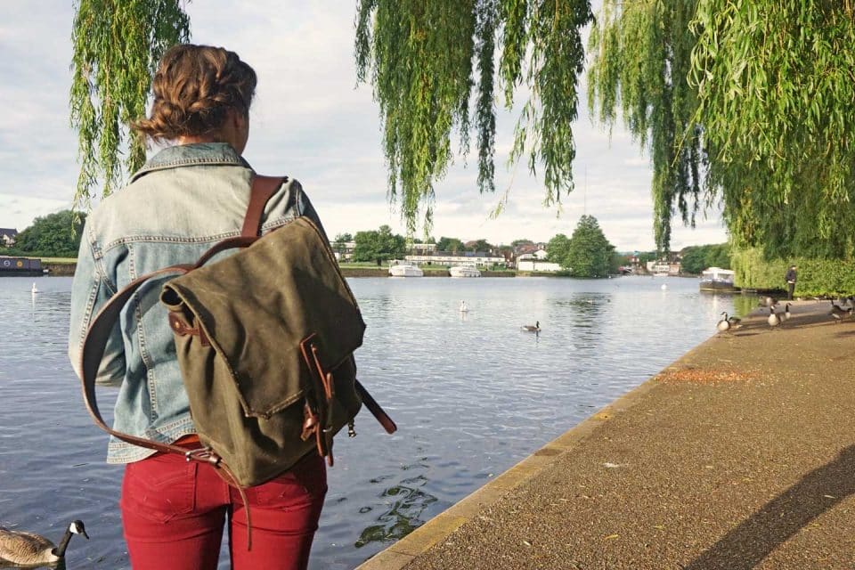 saddleback canvas backpack