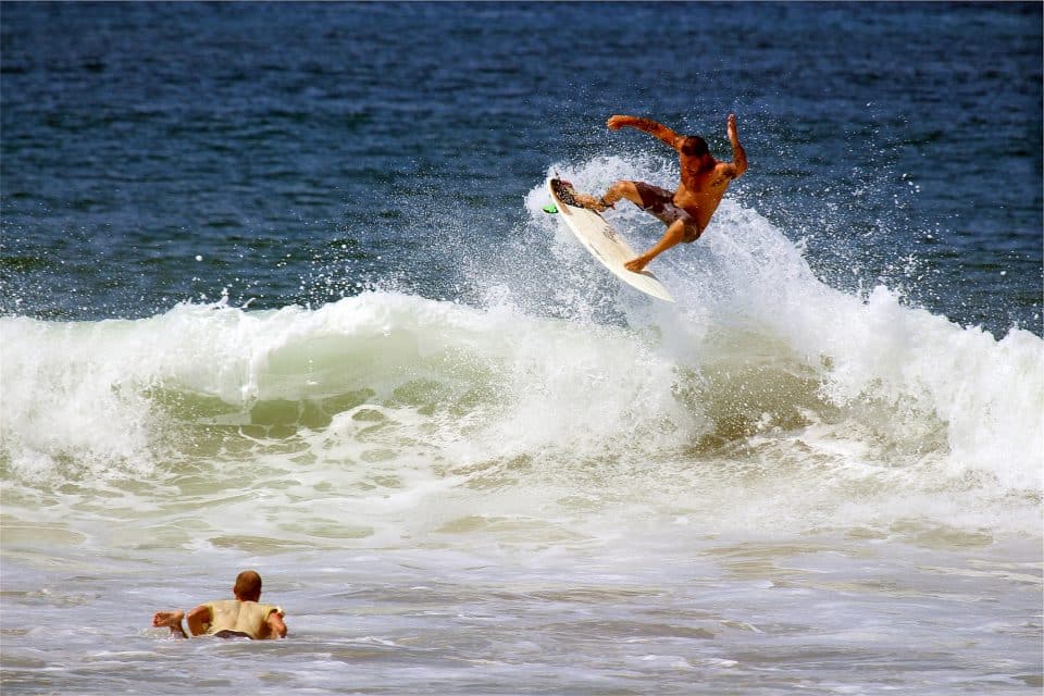 man surfing boards
