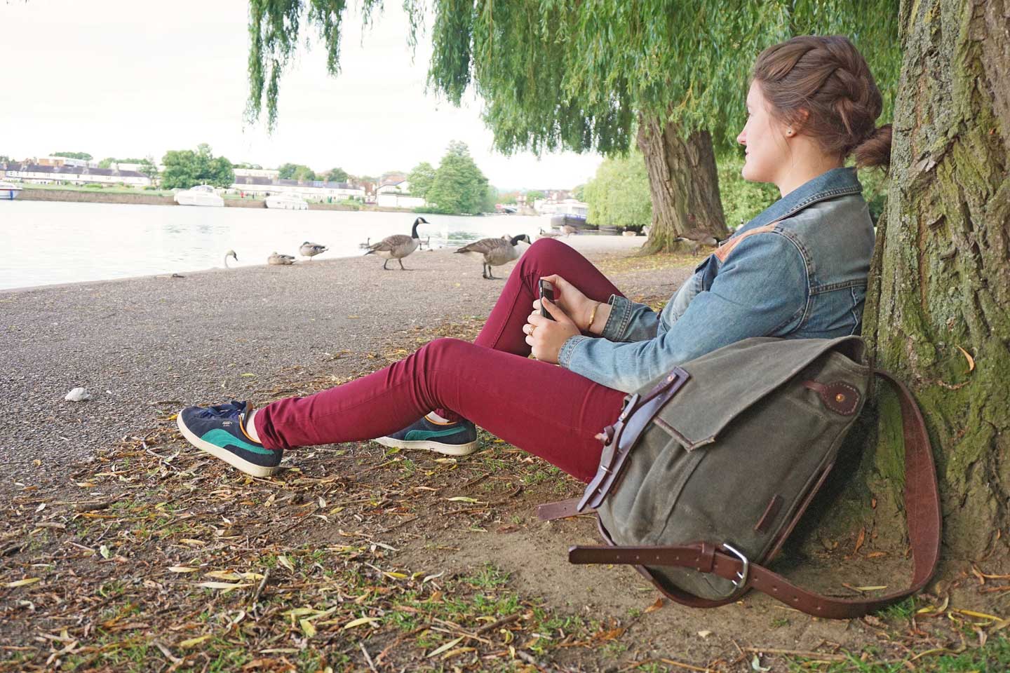 saddleback canvas backpack