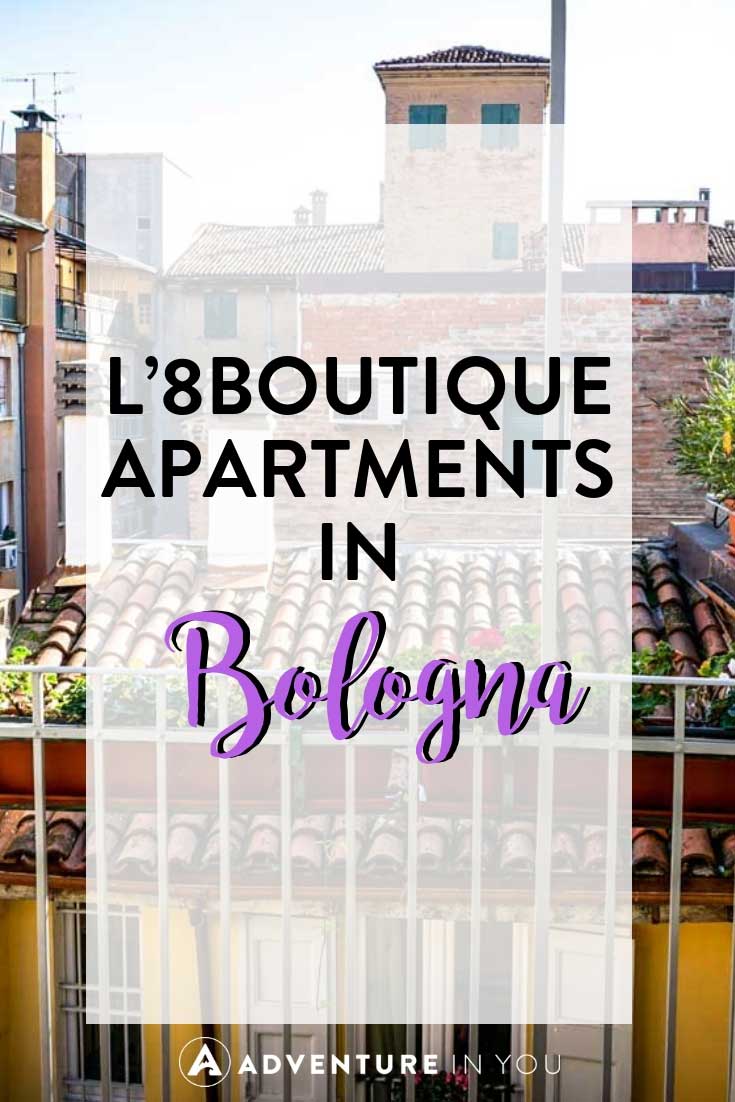 Bologna Accommodation Review| Looking for places to stay in Bologna, Italy? Take a look at our review of L'8 Boutique Apartments. #italy #bologna