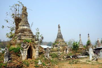 Myauk Myo aka Little Bagan in Hsipaw Myanmar
