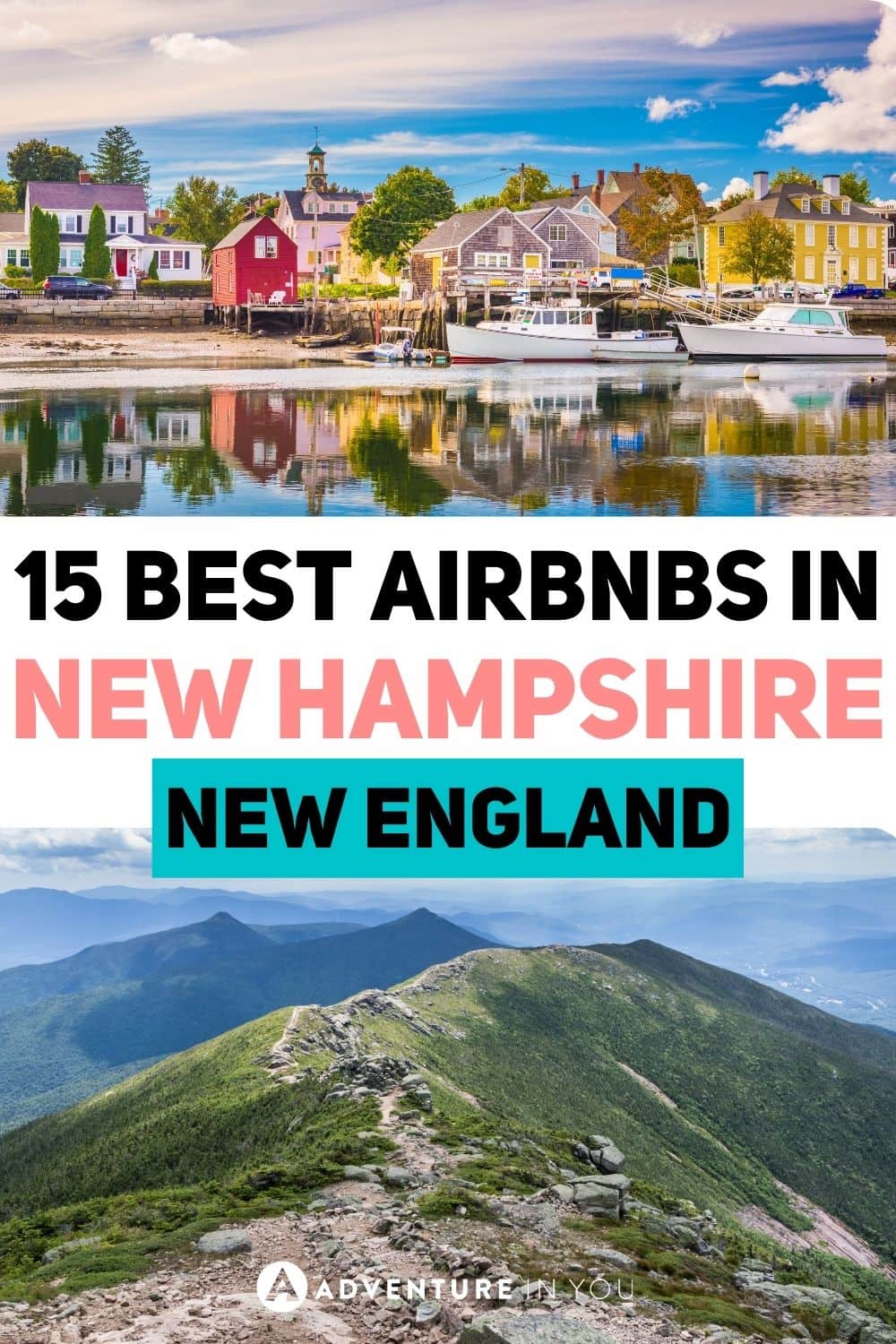 Airbnbs in New Hampshire | Looking for the best Airbnbs in New Hampshire Click here to see our top picks. #usa #newengland #newhampshire #wheretostayinnewhampshire